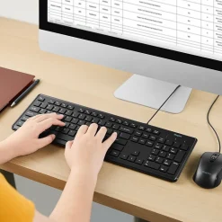 Clearance Staples TECH Keyboard, Black (ST62600)
