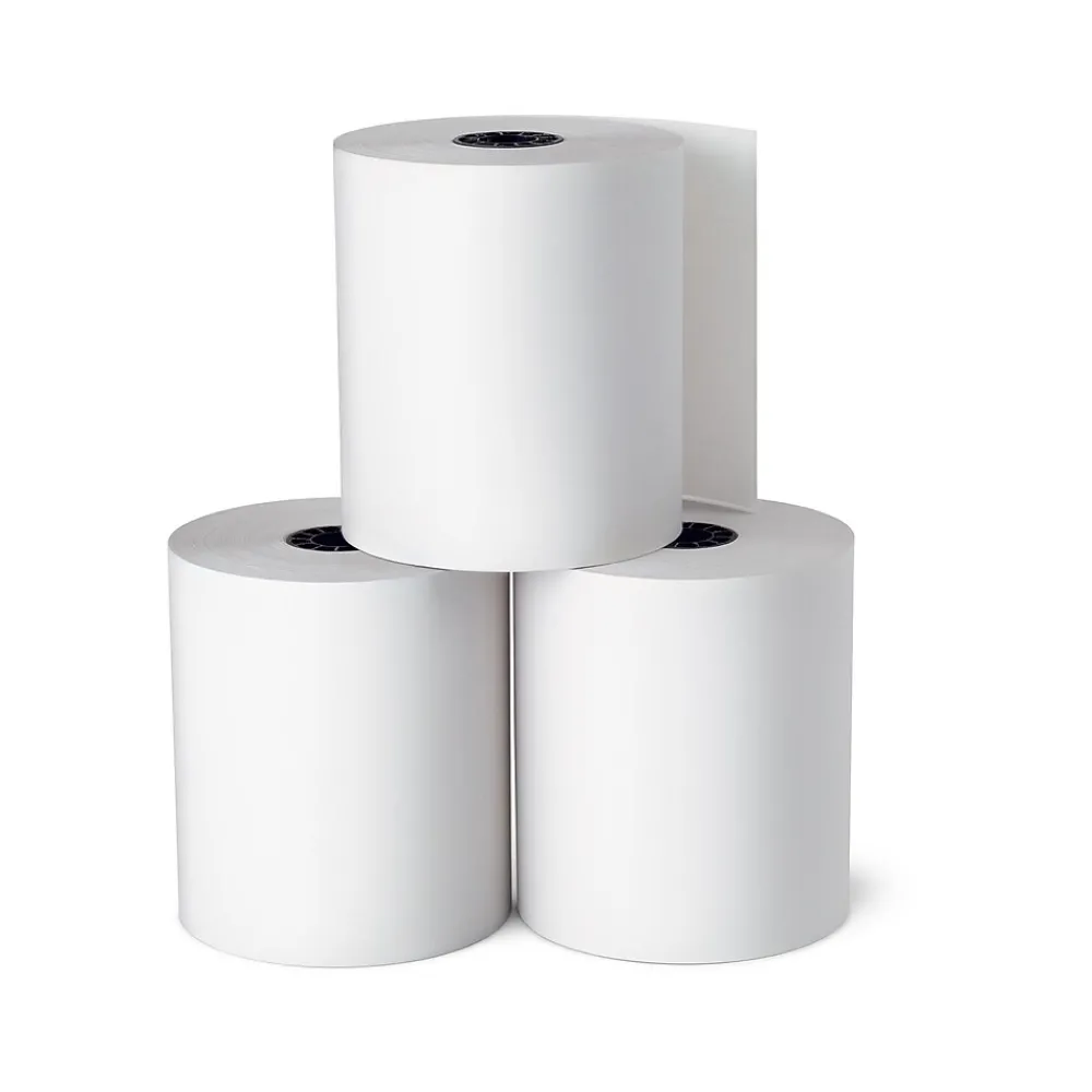 Pos Paper*Staples Thermal Cash Register/POS Rolls, 3 1/8" x 230', BPA Free, 10/Pack (28386/452170)
