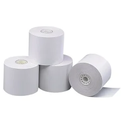 Pos Paper*Staples Thermal Cash Register/POS Rolls, 4 9/32" x 115', BPA Free, 10/Pack (452176/66382)