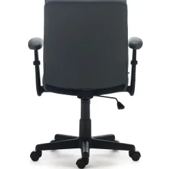 Ergonomic Chairs*Staples Traymore Ergonomic Faux Leather Swivel Computer and Desk Chair, (53246) Gray