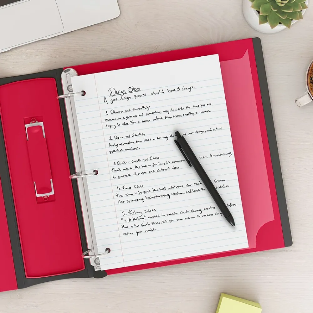 Filler Paper|Staples Wide Ruled Filler Paper, 8" x 10.5", White, 120 Sheets/Pack, 36 Packs/Carton (TR37426)