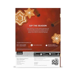 Starbucks Gingerbread Coffee Keurig K-Cup Pods, Light Roast, 22/Box (12449103)