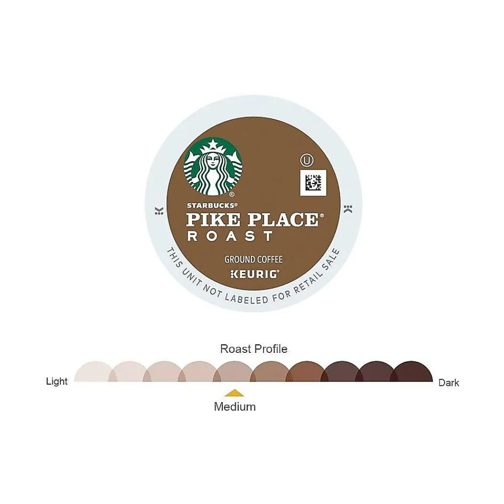 Starbucks Pike Place Coffee Keurig® K-Cup® Pods, Medium Roast, 96/Carton (SBK18994CT)