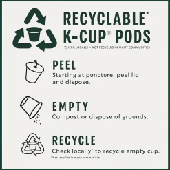 Starbucks Sumatra Coffee Keurig® K-Cup® Pods, Dark Roast, 24/Box (SBK22964)