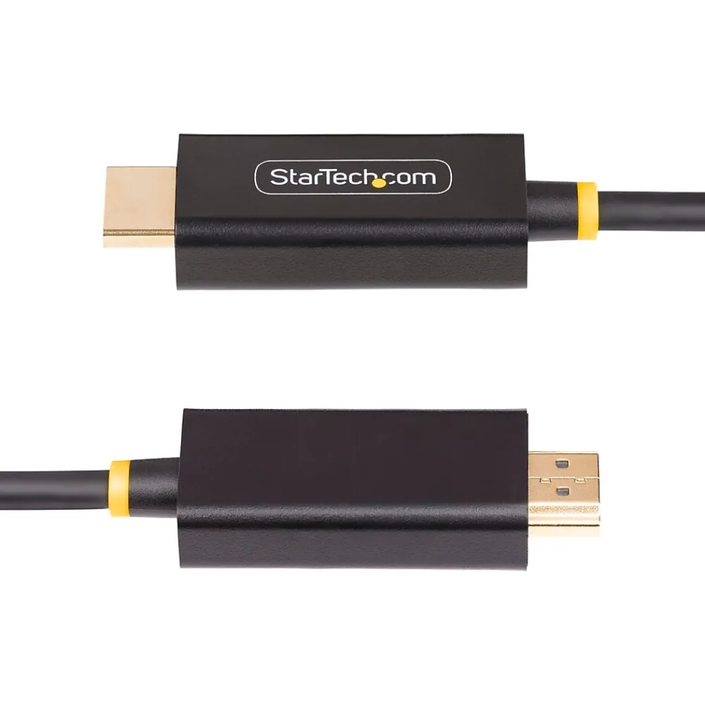 StarTech 6' Active DisplayPort to HDMI Cable, Male to Male, Black (6F-DP-HDMI-4K60-HDR)