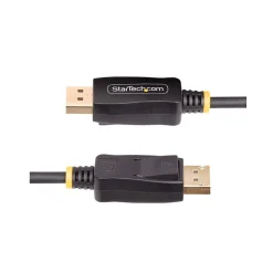 StarTech 10' Active DisplayPort to HDMI Adapter Cable, Male to Male, Black (10F-DP-HDMI-4K60-HDR)