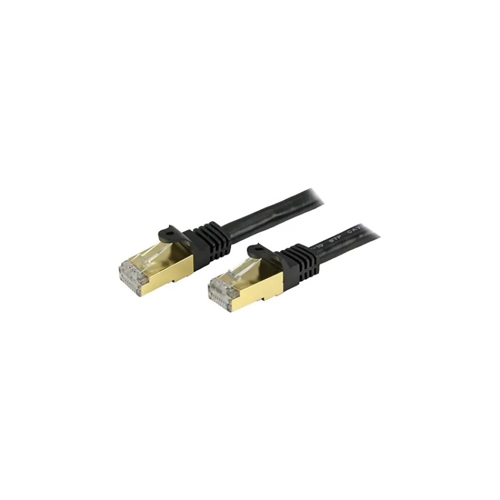 StarTech 10' CAT-6a Ethernet Patch Cable (C6ASPAT10BK)