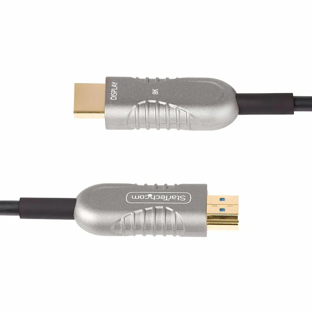 StarTech 100' HDMI to HDMI Networking Cable, Male to Male, Black (8K-A-100F-HDMI-CABLE)