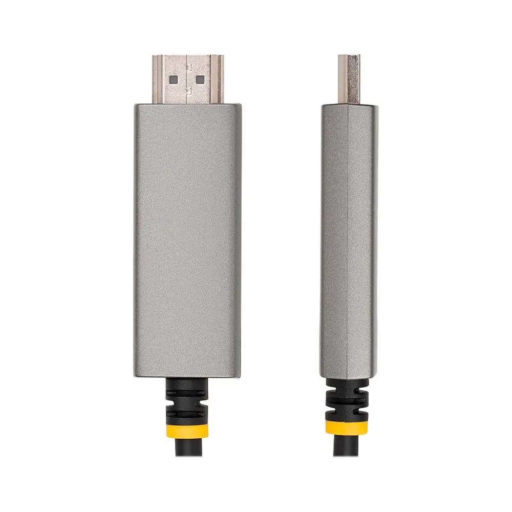 StarTech 3.3' 8K USB-C to HDMI Adapter Cable, Male to Male, Space Gray (134B-USBC-HDMI211M)