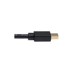 StarTech 1' Mini DisplayPort to Display Port Audio/Video Monitor Cable, Black (MDP2HDEC)