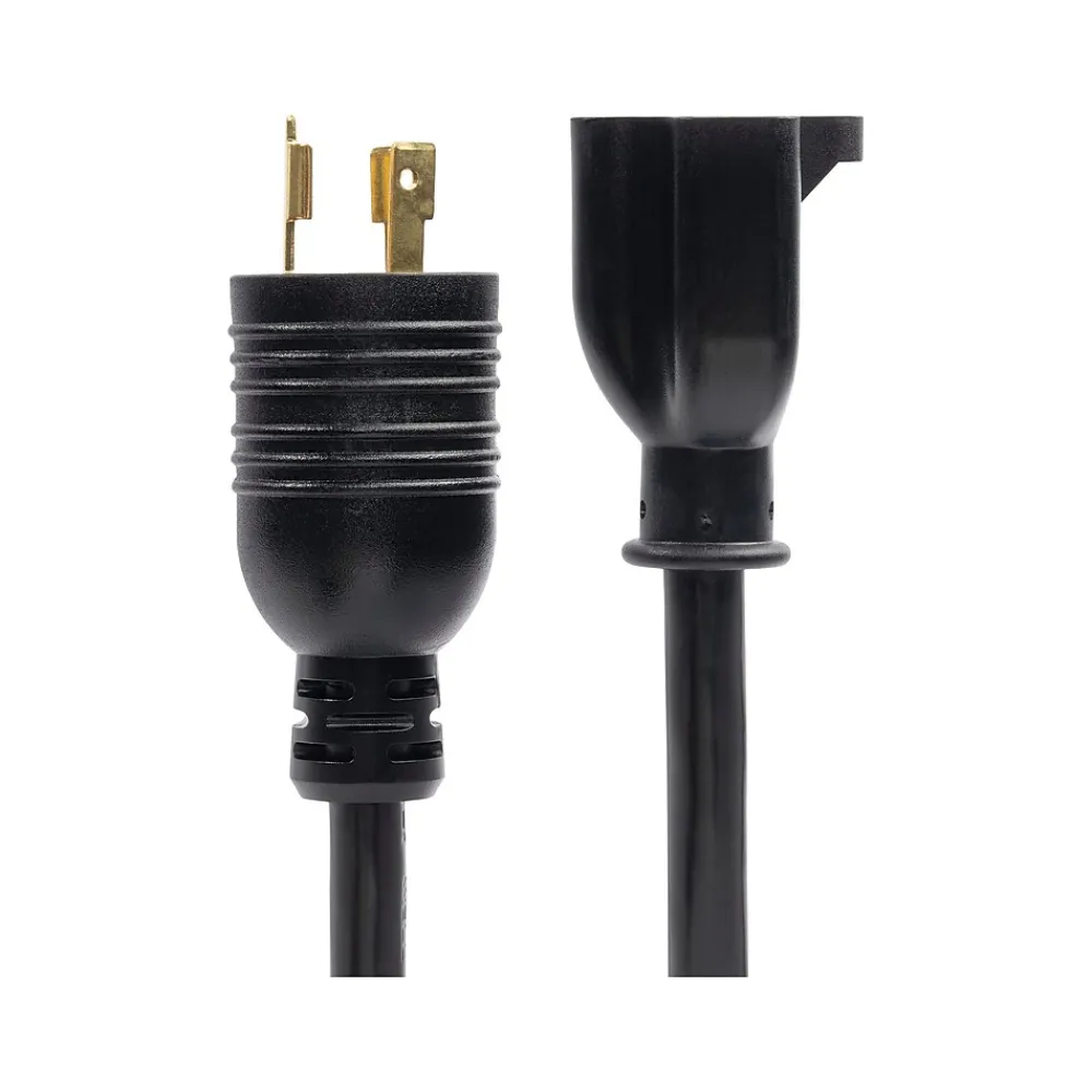 StarTech 6' NEMA L5-20P to NEMA 5-20R Power Cord, Male to Female, Black (K31D-2U00-POWER-CORD)