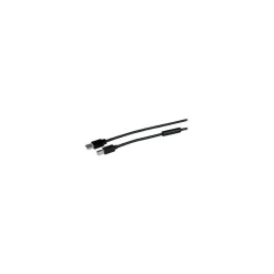 StarTech 50' USB 2.0 Male to Male Data Transfer Cable, Black