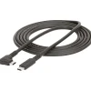 StarTech 6' USB Type-C to USB Type-C Cable, Male to Male, Black (RUSB315CC2MBR)