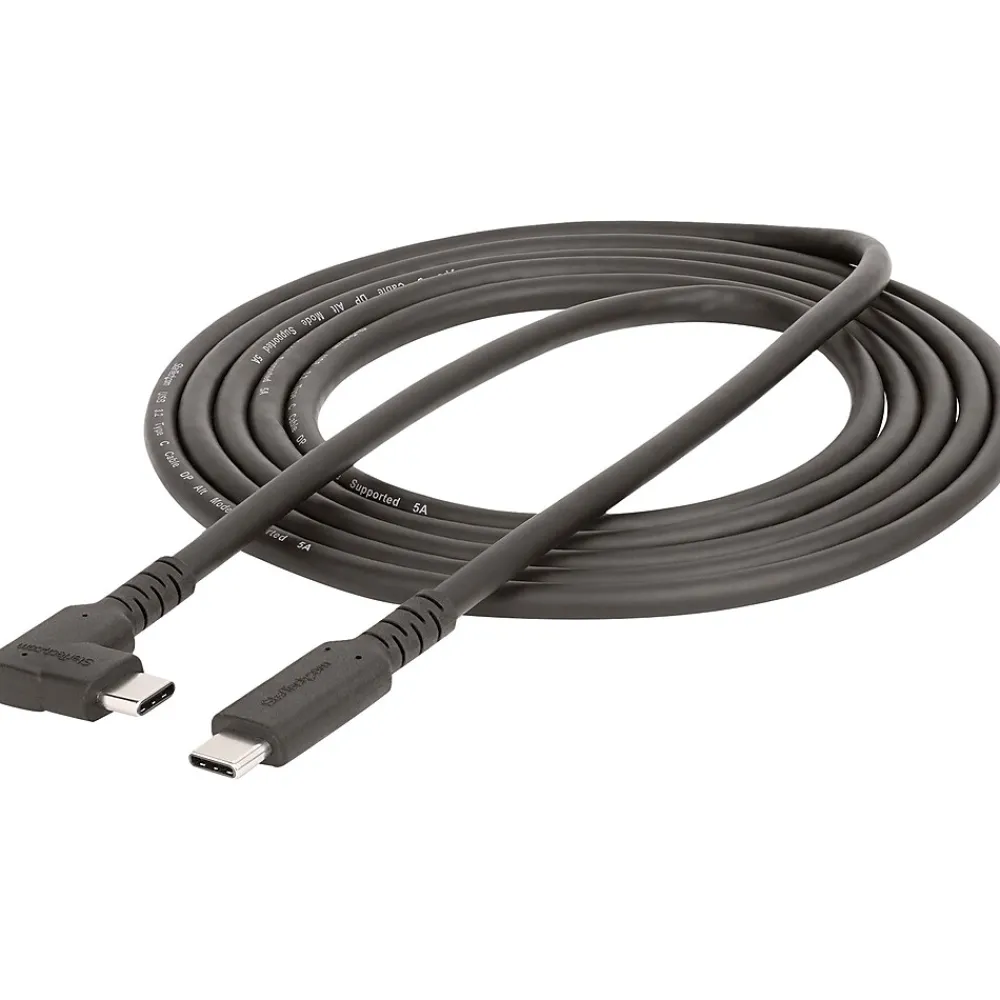 StarTech 6' USB Type-C to USB Type-C Cable, Male to Male, Black (RUSB315CC2MBR)