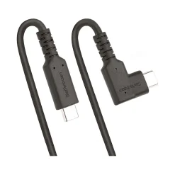 StarTech 6' USB Type-C to USB Type-C Cable, Male to Male, Black (RUSB315CC2MBR)