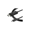 StarTech CDP2DP141MBD 3.3' DisplayPort Audio/Video Cable, Black