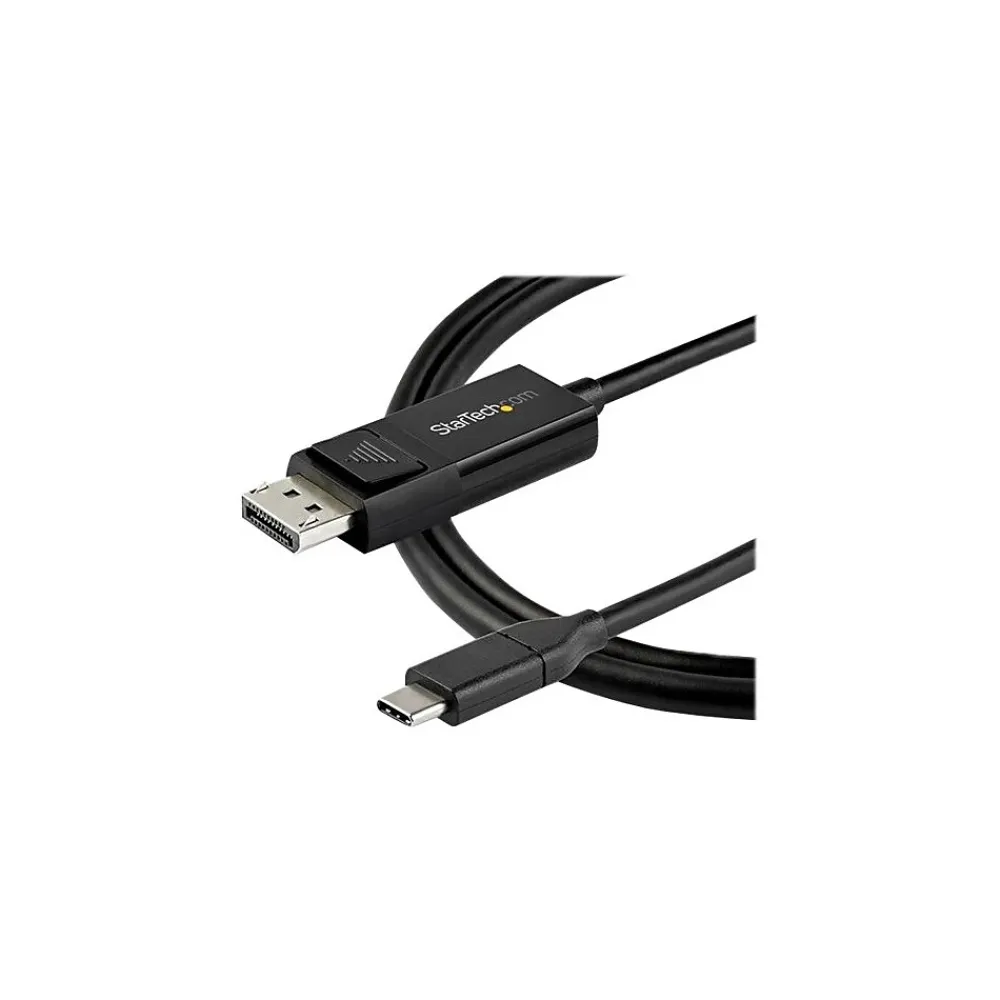 StarTech CDP2DP142MBD 6.56' DisplayPort Audio/Video Cable, Black