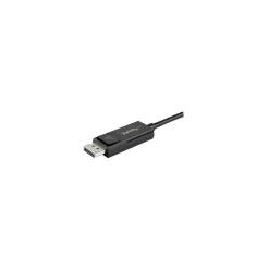 StarTech CDP2DP142MBD 6.56' DisplayPort Audio/Video Cable, Black