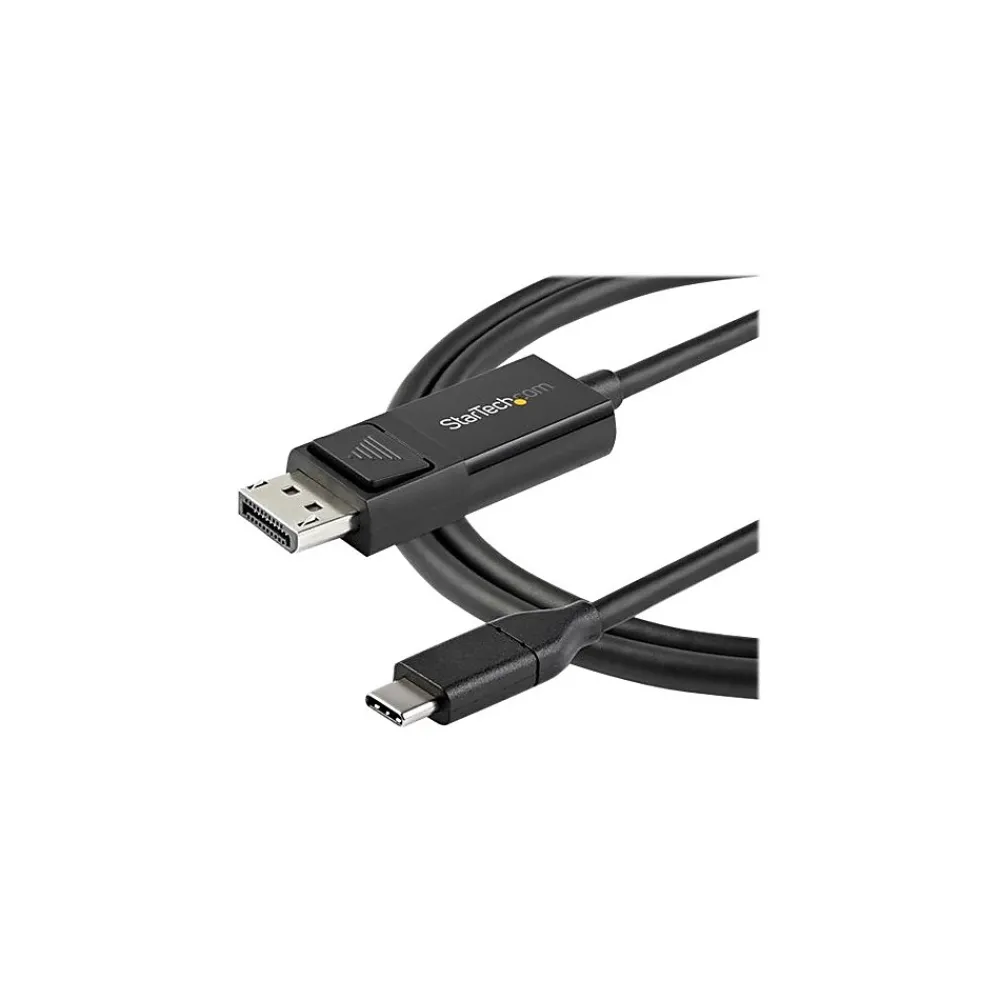 StarTech CDP2DP2MBD 6.56' DisplayPort Audio/Video Cable, Black