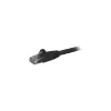 StarTech 14ft Black Cat6 Patch Cable with Snagless RJ45 Connectors, Cat6 Ethernet Cable, 14 ft Cat6 UTP Cable