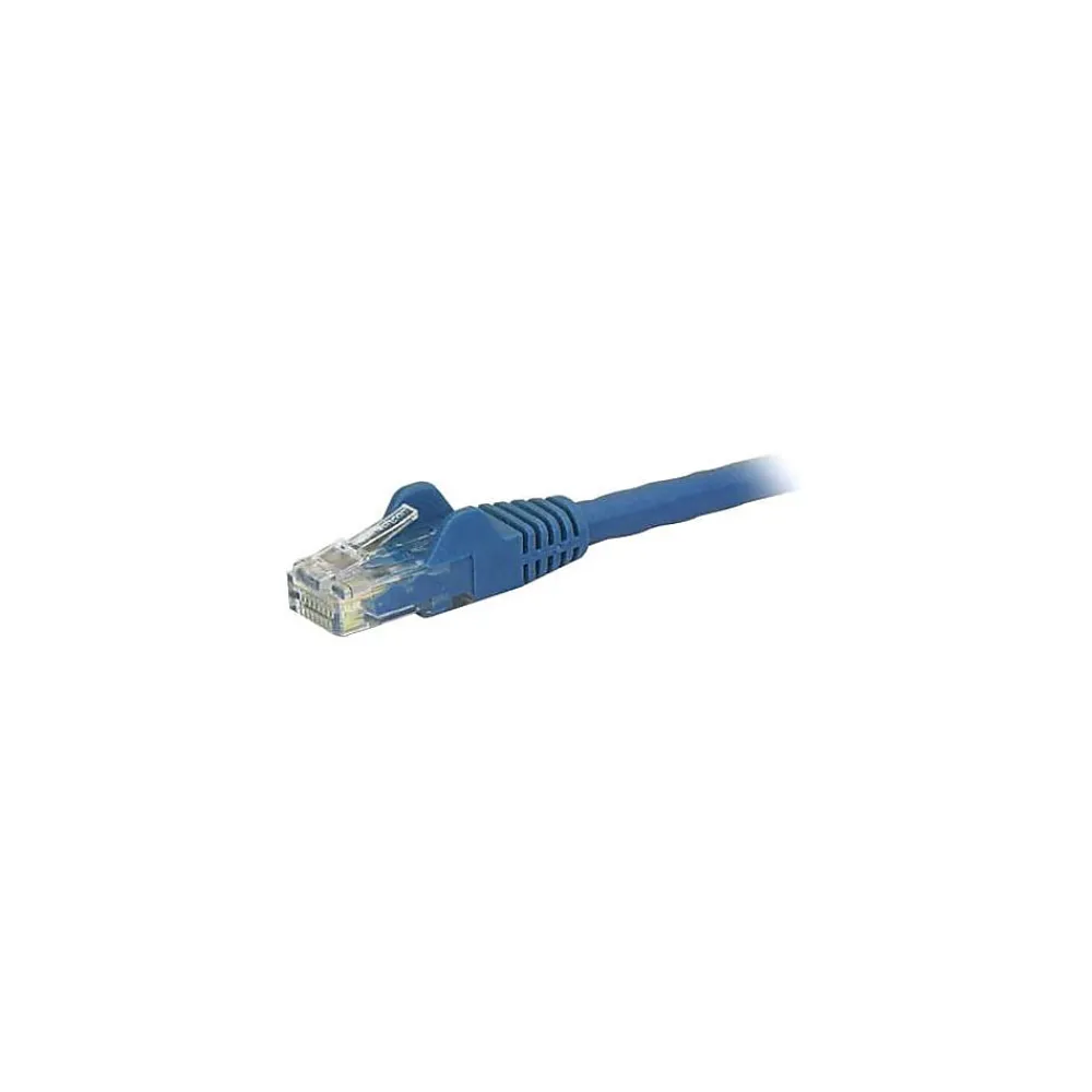 StarTech 4ft Blue Cat6 Patch Cable with Snagless RJ45 Connectors, Cat6 Ethernet Cable, 4 ft Cat6 UTP Cable