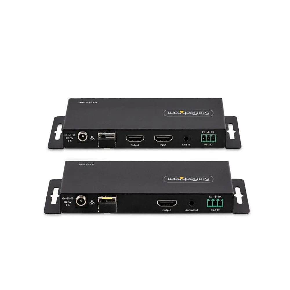 Clearance StarTech 4K HDMI over Fiber Extender Kit (ST121HD20FXA2)