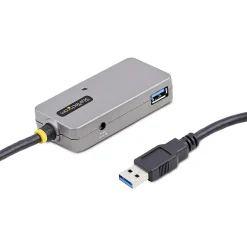 StarTech 4-Port USB 3.0 Extender Hub, Silver/Black (U01043-USB-EXTENDER)
