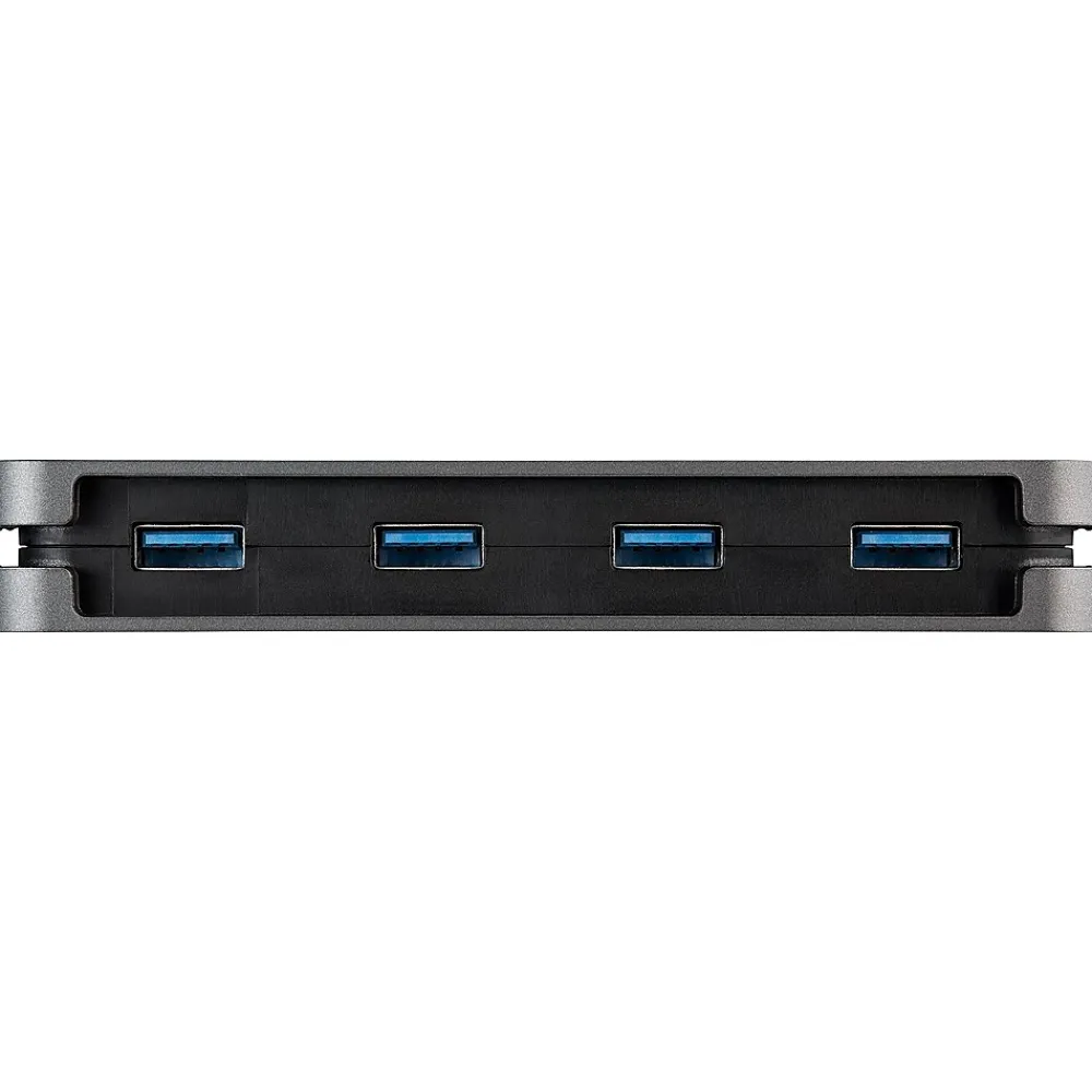 StarTech 4-Port USB-A 3.2 Hub, Gray (HB30CM4AB)