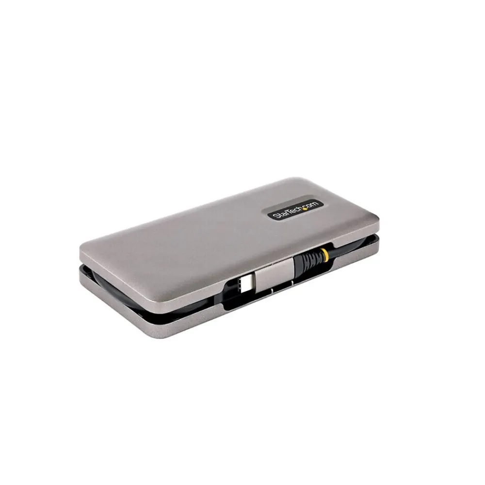 StarTech 4-Port USB-C Hub, Gray (HB31CM4CPD3)