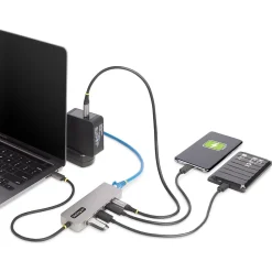 StarTech 3-Port USB-C Hub, Space Gray (10G2A1C25EPD-USB-HUB)