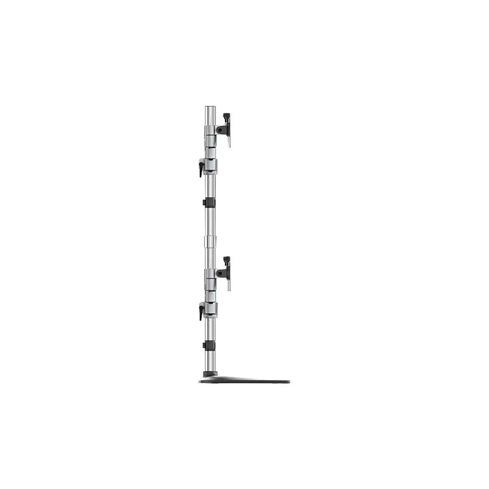 Clearance StarTech Quad-Monitor Stand - For up to 32" VESA Mount Monitors Monitor Arm, Up, Gray (ARMQUADSS)