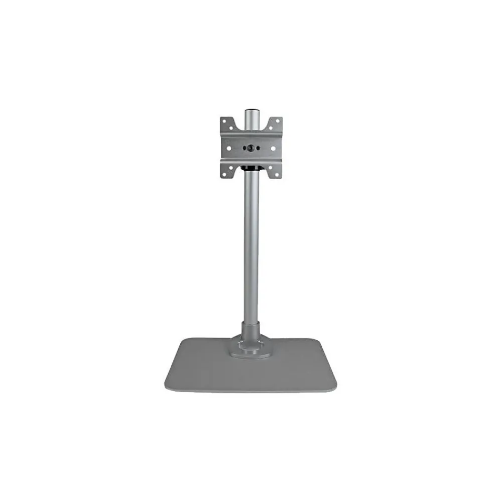 New StarTech Single Monitor Stand, Works with iMac & Apple Cinema Display Adjustable Mounting Kit, Up to 30", Silver (ARMPIVSTND)