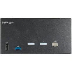 New StarTech SV231TDPU34K DisplayPort KVM Desktop Switch