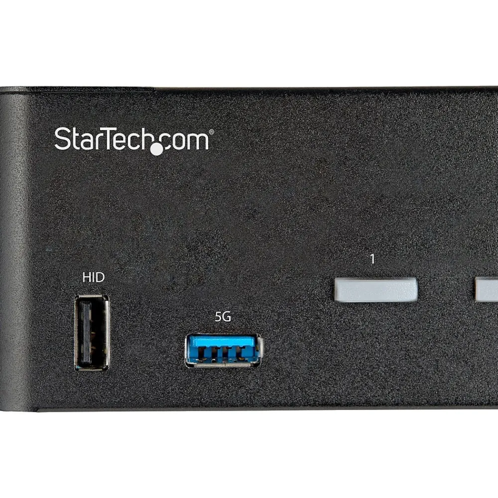 Online StarTech Unmanaged Switch, Black (SV231DHU34K6)