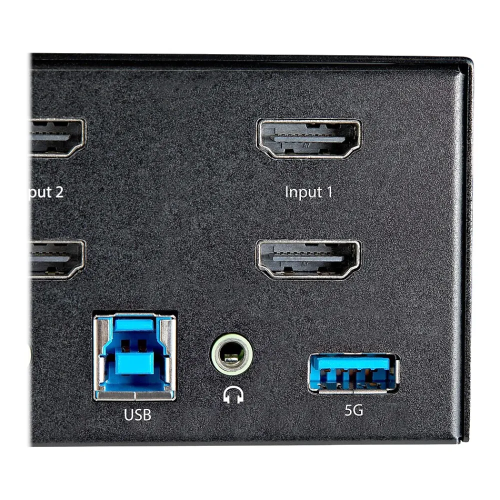 Online StarTech Unmanaged Switch, Black (SV231DHU34K6)