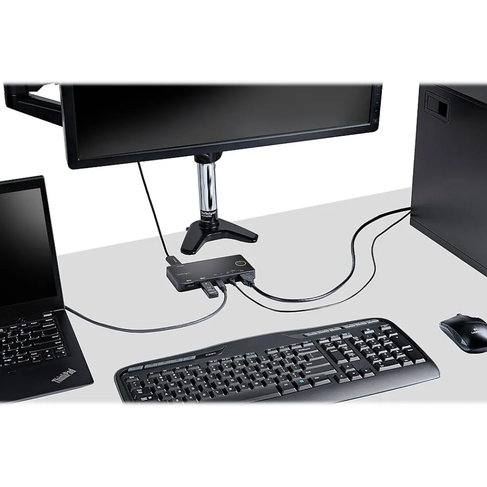 Sale StarTech Unmanaged Switch, Black (SV221HUC4K)