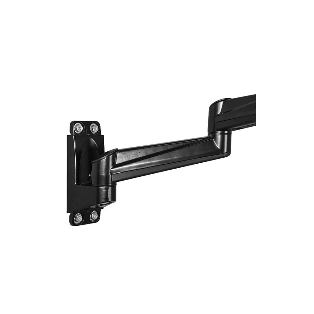 Hot StarTech Wall Mount Dual Monitor Arm, Steel Adjustable, Up to 24", Black (ARMDUALWALL)