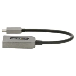 StarTech .com 0.43' USB C to HDMI Audio/Video Cable, Space Gray (USBC-HDMI-CDP2HD4K60)