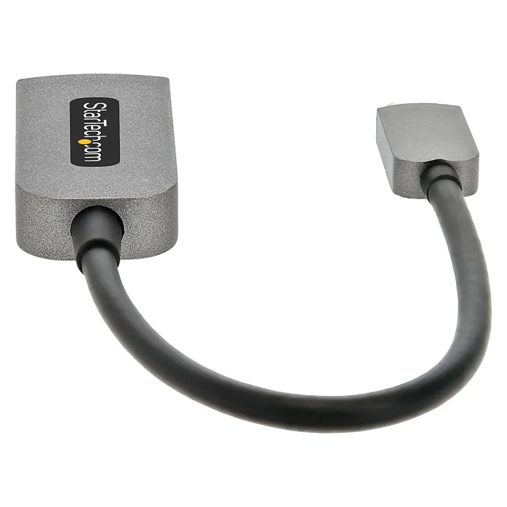StarTech .com 0.43' USB C to HDMI Audio/Video Cable, Space Gray (USBC-HDMI-CDP2HD4K60)
