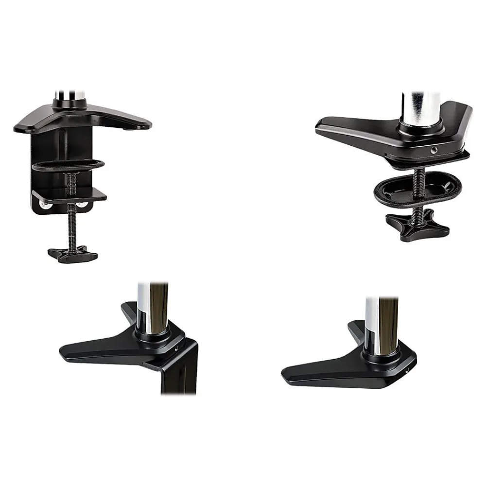 Best StarTech .com Adjustable Mounting Kit, Up to 49" Monitor, Silver/Black (ARMPIVOTE2)