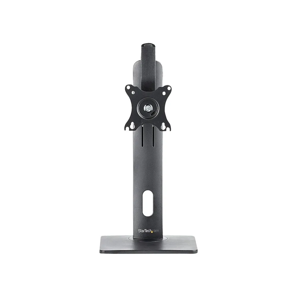 Discount StarTech .com Adjustable Stand, Up to 32" Monitor, Black (FPPNEUSTND)