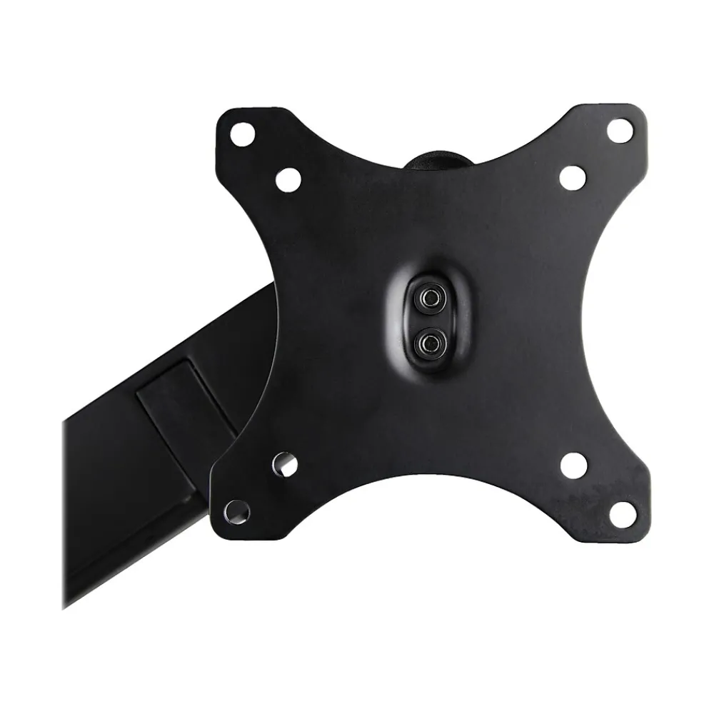 Best StarTech .com Desk Mount Monitor Arm, Slim Full Motion Adjustable Single VESA up to 17.6lbs (8kg) Display, Up 35", Black