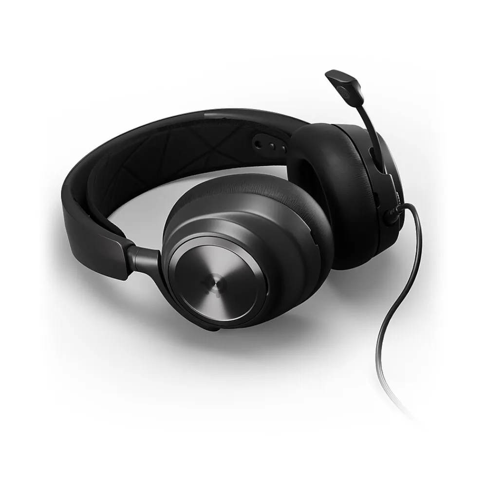Sale Steel Series Arctis Nova Pro Noise Canceling Gaming Over-the-Ear Headset, 3.5mm, Black (61528)