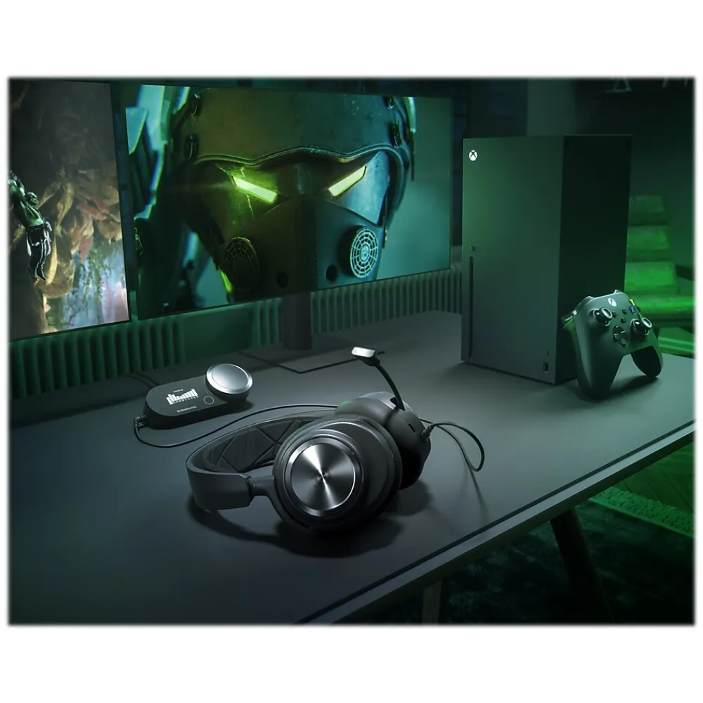 Sale Steel Series Arctis Nova Pro Noise Canceling Gaming Over-the-Ear Headset, 3.5mm, Black (61528)