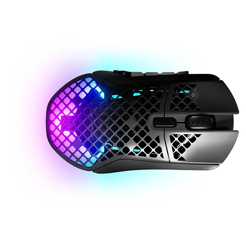 Best SteelSeries AEROX 9 Wireless Optical Mouse, Matte Black (62618)