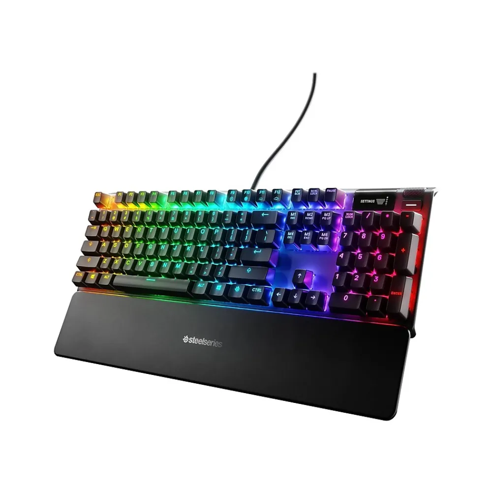 Online SteelSeries Apex Gaming Mechanical Keyboard, Black (64786)