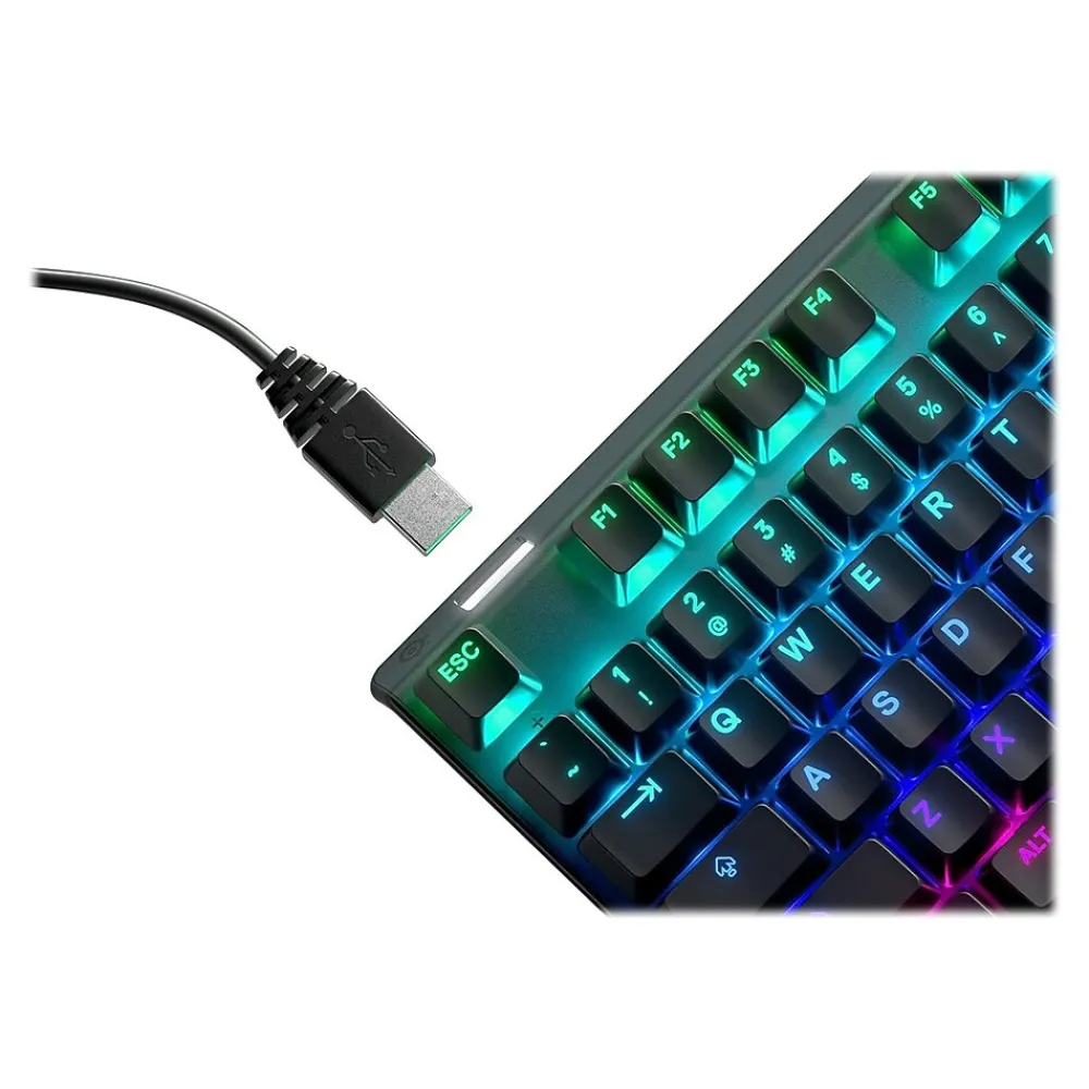 Online SteelSeries Apex Gaming Mechanical Keyboard, Black (64786)