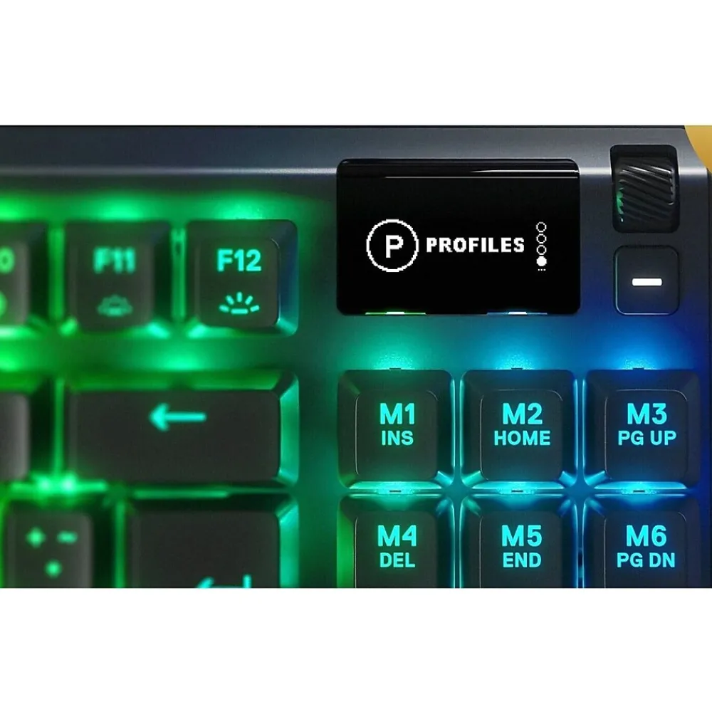 New SteelSeries Apex Pro TKL Ergonomic Gaming Mechanical Keyboard, Black (64856)
