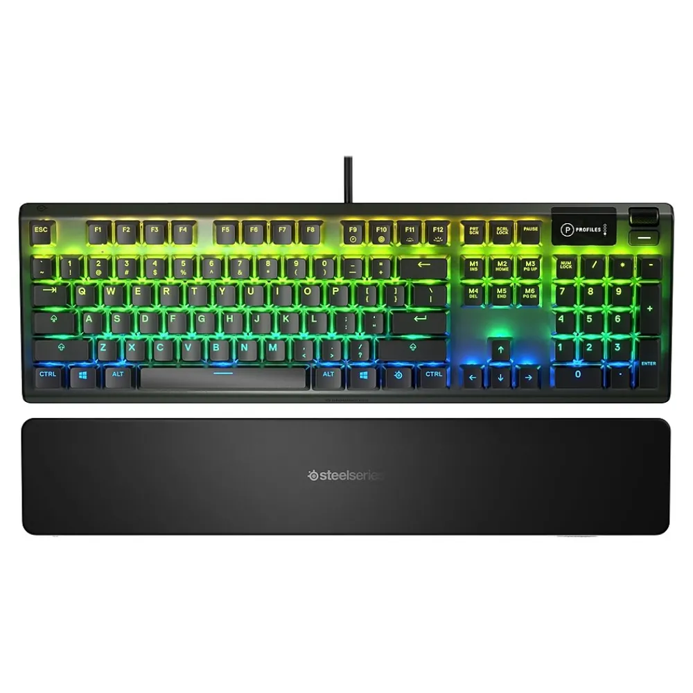 SteelSeries Apex Wired Gaming Keyboard, Black (64532)