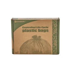 Controlled Life Cycle 30 Gallon Industrial Trash Bag, 30